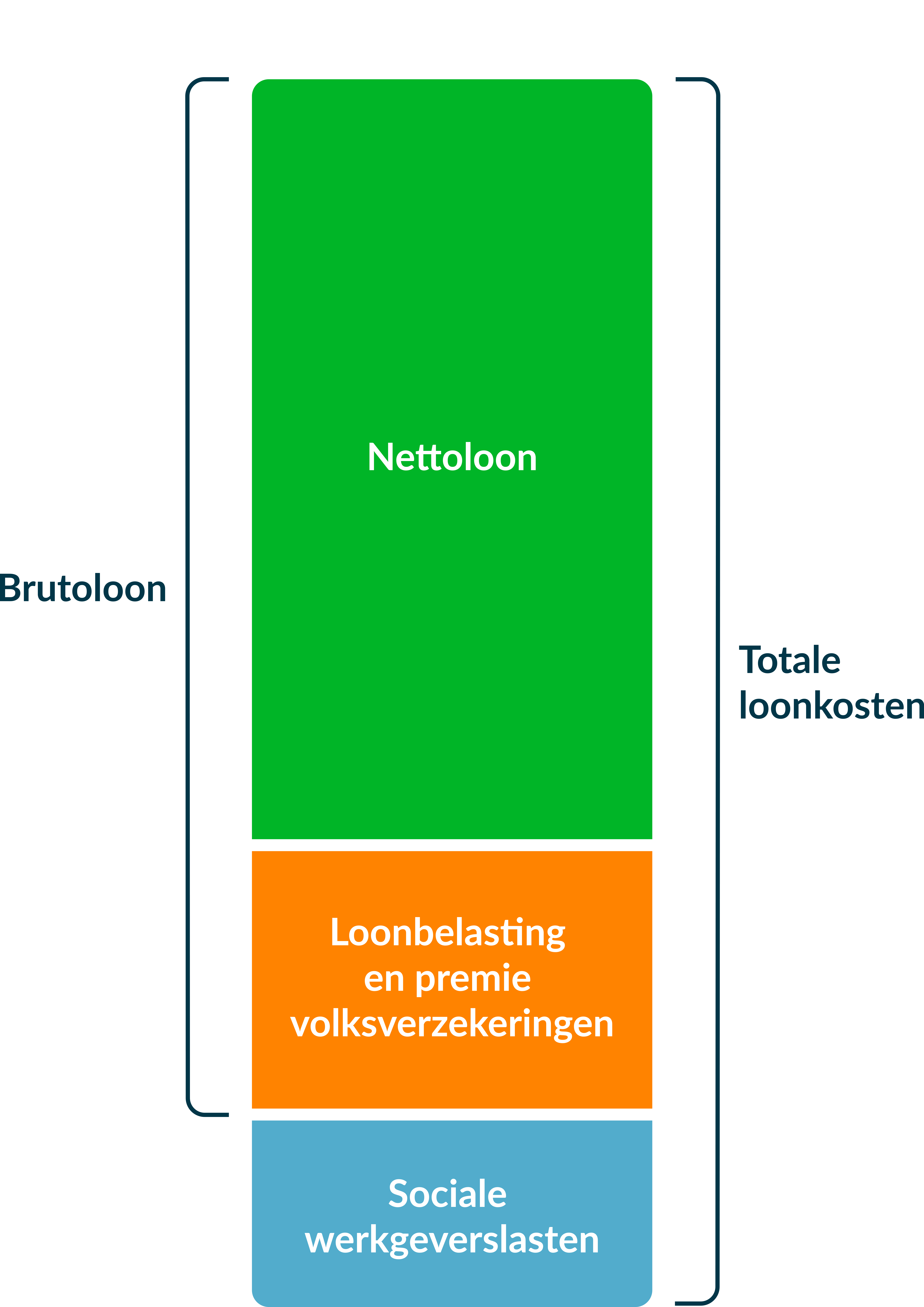 Salaris: bruto, netto en werkgeversdeel sociale lasten